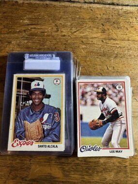 1978 O-Pee-Chee lot of 45 Major League Baseball cards EX-MT-NM
